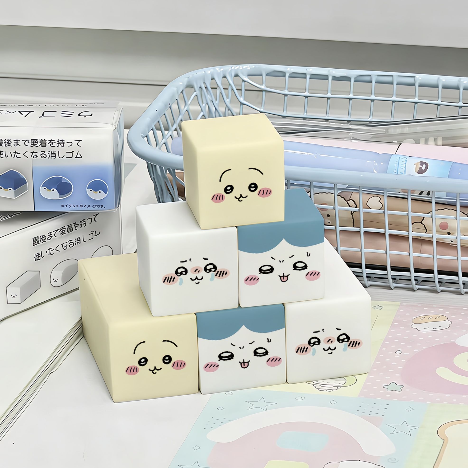 Erased Anime Merchandise - НОВАЯ серия ластиков Chiikawa Hachiware: милые