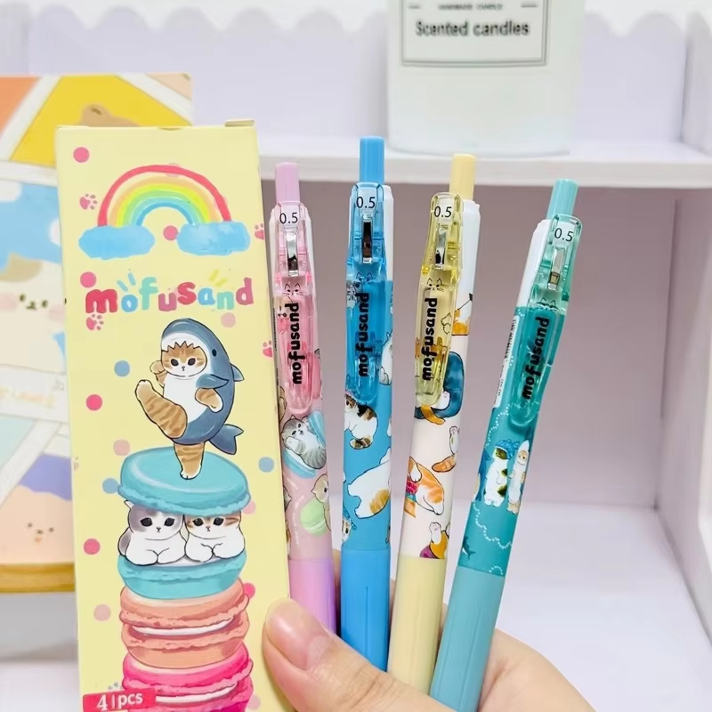 Anime Merchandise Types - 4 шт. креативных милых ручек с