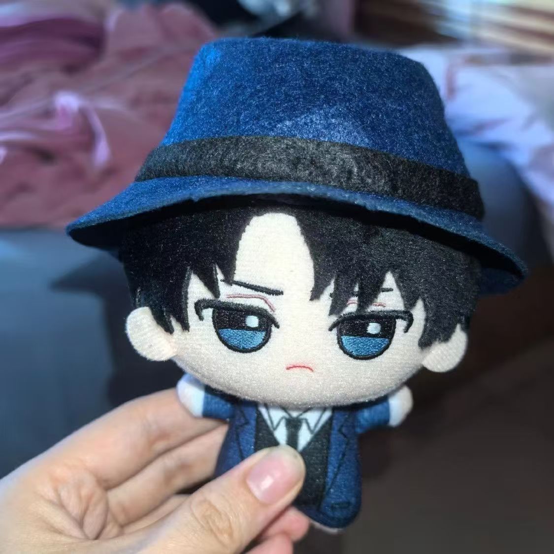 Anime Merchandise Plush Toys - Плюшевая игрушка Леви Аккерман 10 см,