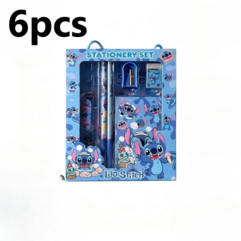 Erased Anime Merchandise - Набор канцелярских принадлежностей Disney Stitch, Snow