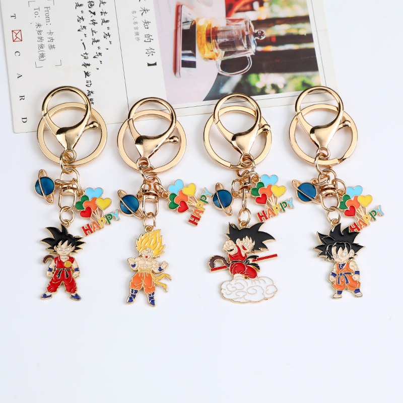 Anime Merchandise Keychain - Новый креативный металлический брелок для ключей