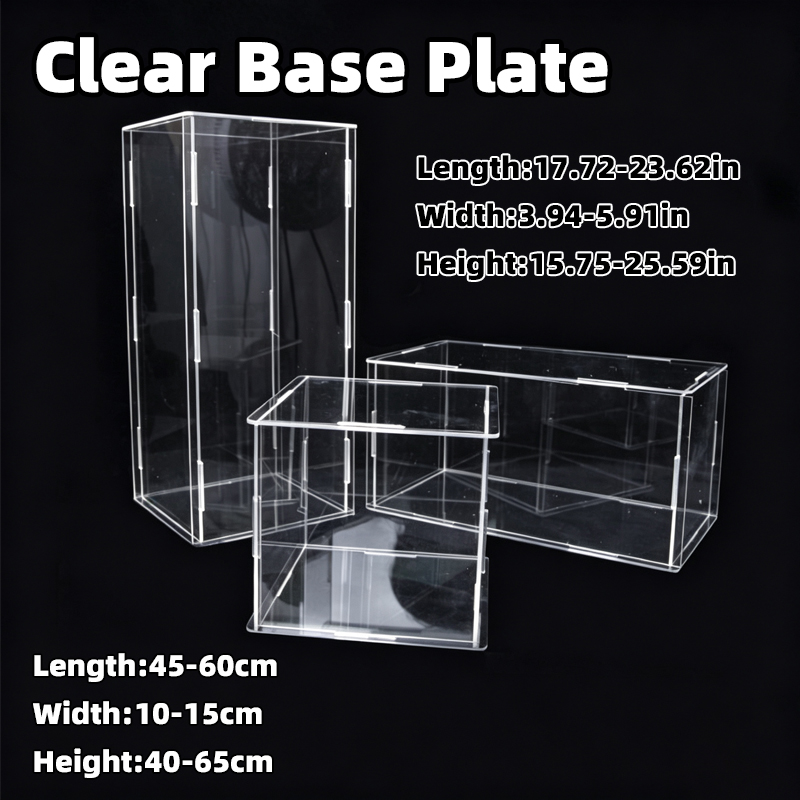 Figure Display Box - Самостоятельная сборка, полностью прозрачный акриловый демонстрационный