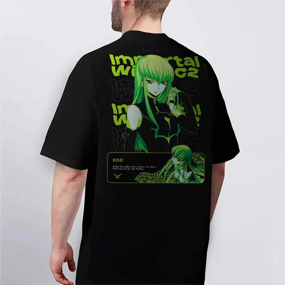 Футболка New Code Geass C.C. П – обзор и цена Anime Merchandise Store In Japan