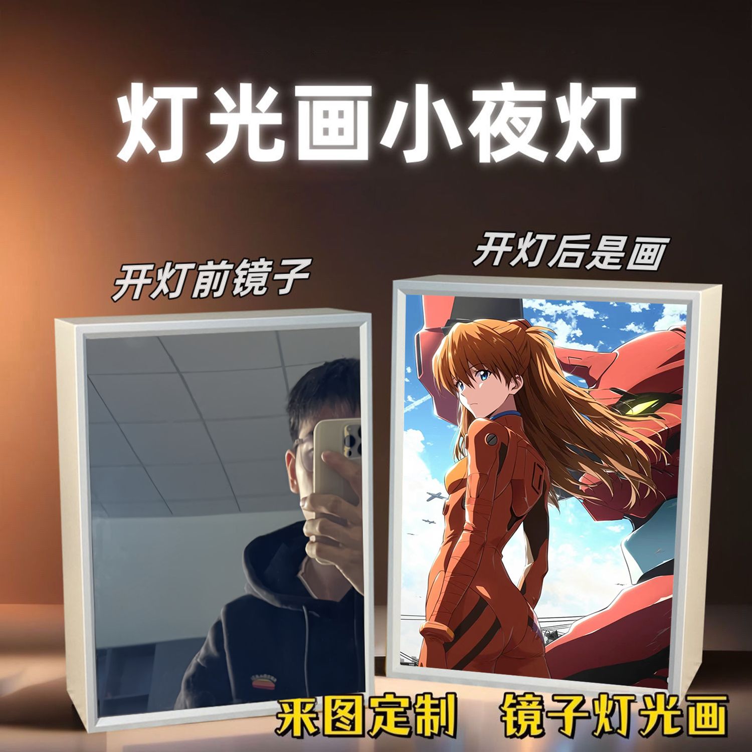 Ночник-постер EVA-01 TEST TYPE – обзор и цена Anime Merchandise Types