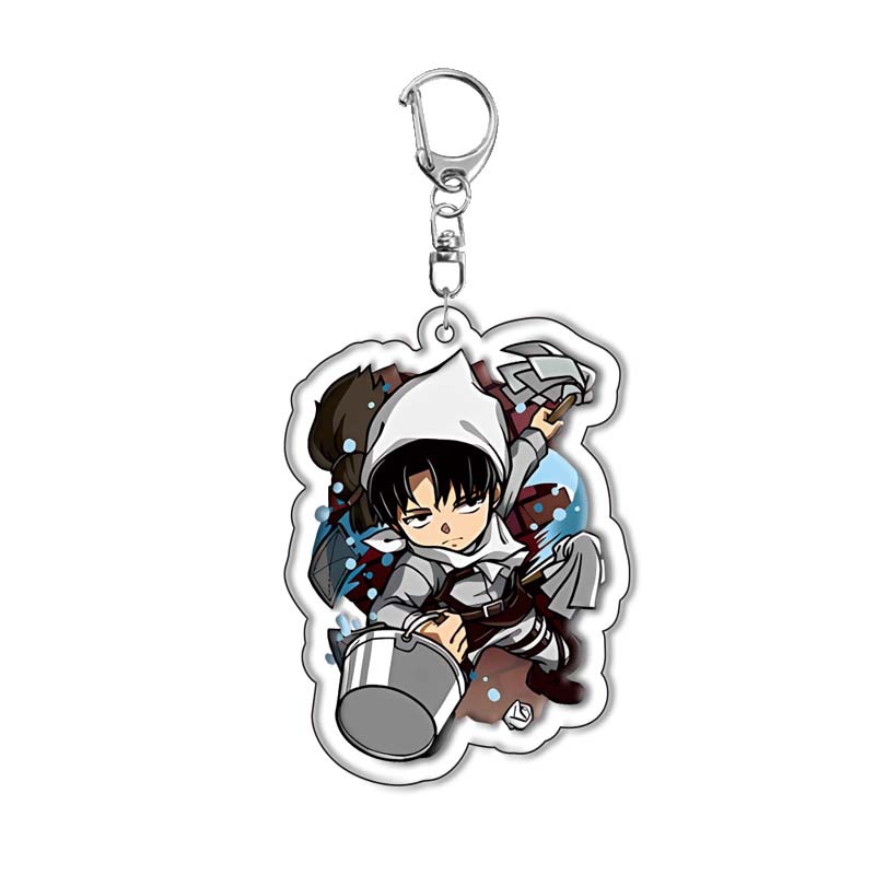 Брелок «Атака Титанов» акрилов – обзор и цена Anime Merchandise Keychain