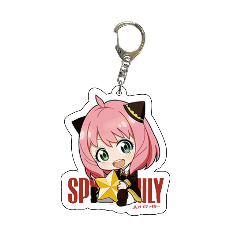 Акриловый брелок Spy x Family: – обзор и цена Anime Merchandise Keychain