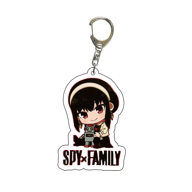 Акриловый брелок Spy x Family: – обзор и цена Anime Merchandise Keychain