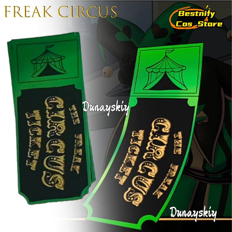 BFreak Цирковая билетная карта – обзор и цена Anime Merchandise Europe