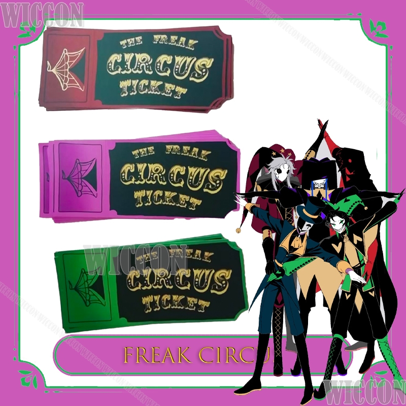 Цирковая билетная карта Freak  – обзор и цена Anime Merchandise Europe