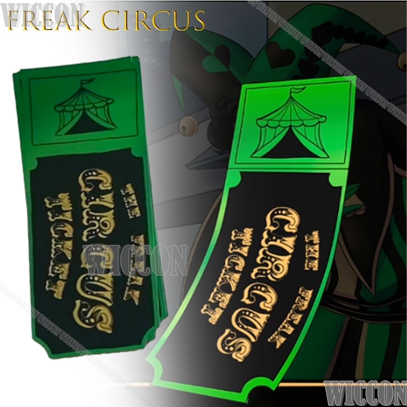 Цирковая билетная карта Freak  – обзор и цена Anime Merchandise Europe