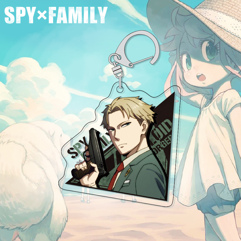 Брелок SPY×FAMILY Аня, акрилов – обзор и цена Anime Merchandise Keychain