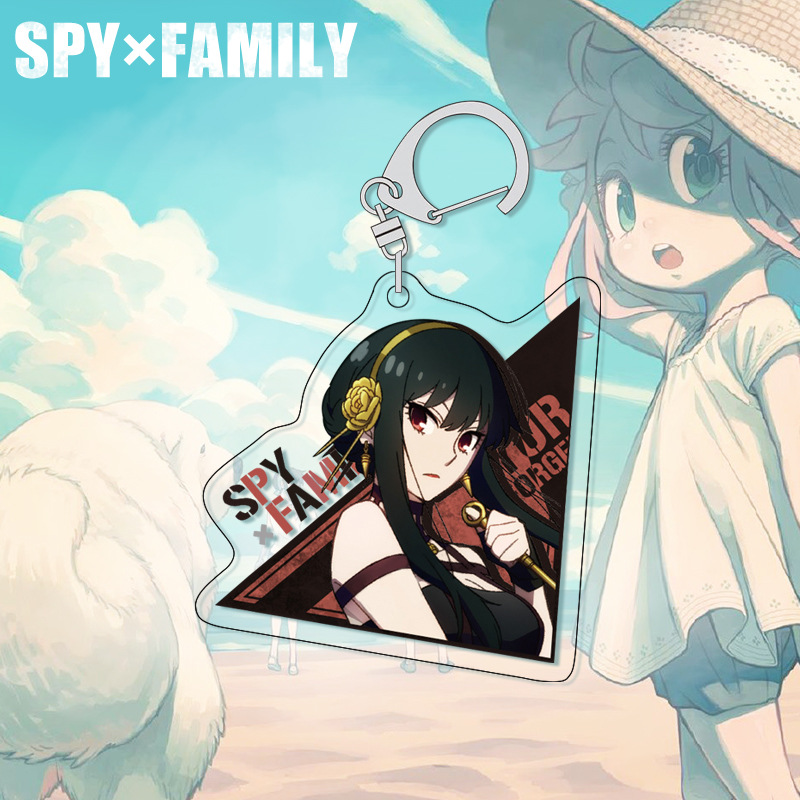 Брелок SPY×FAMILY Аня, акрилов – обзор и цена Anime Merchandise Keychain