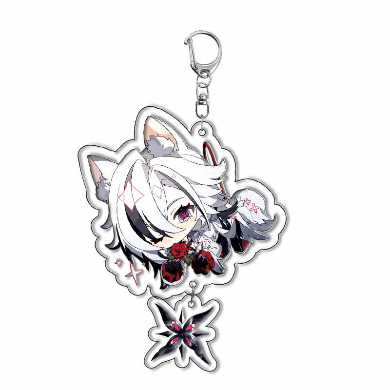 Акриловый брелок Genshin Impac – обзор и цена Anime Merchandise Keychain