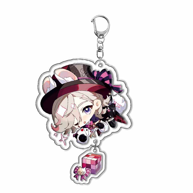 Акриловый брелок Genshin Impac – обзор и цена Anime Merchandise Keychain