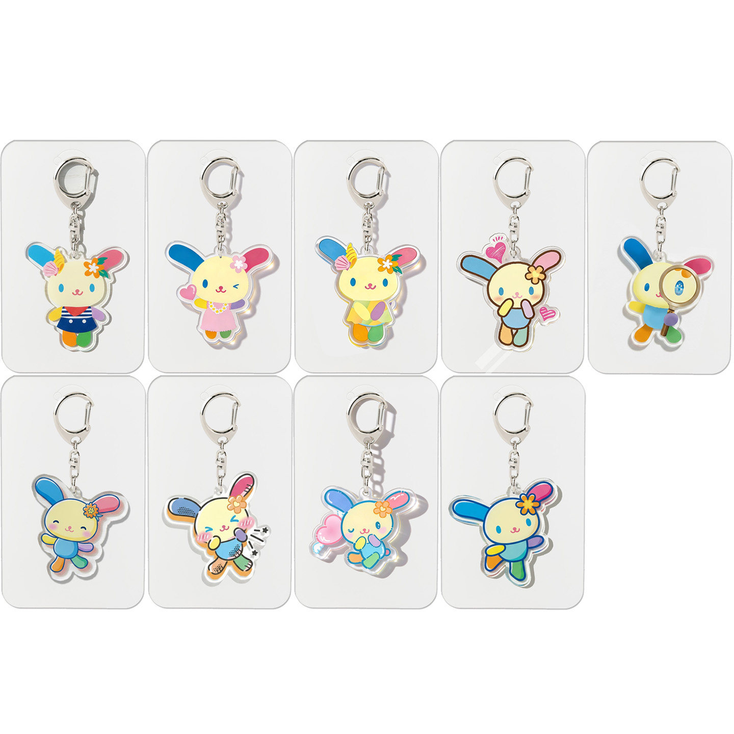 Милый акриловый брелок-цветок  – обзор и цена Anime Merchandise Keychain