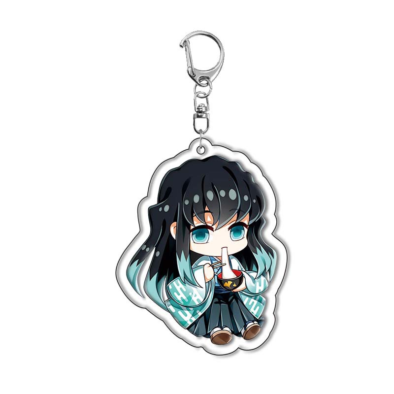 Акриловый брелок Demon Slayer  – обзор и цена Anime Merchandise Keychain
