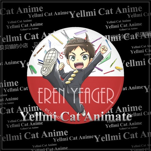 Официальный значок Attack on T – обзор и цена Anime Merchandise Types